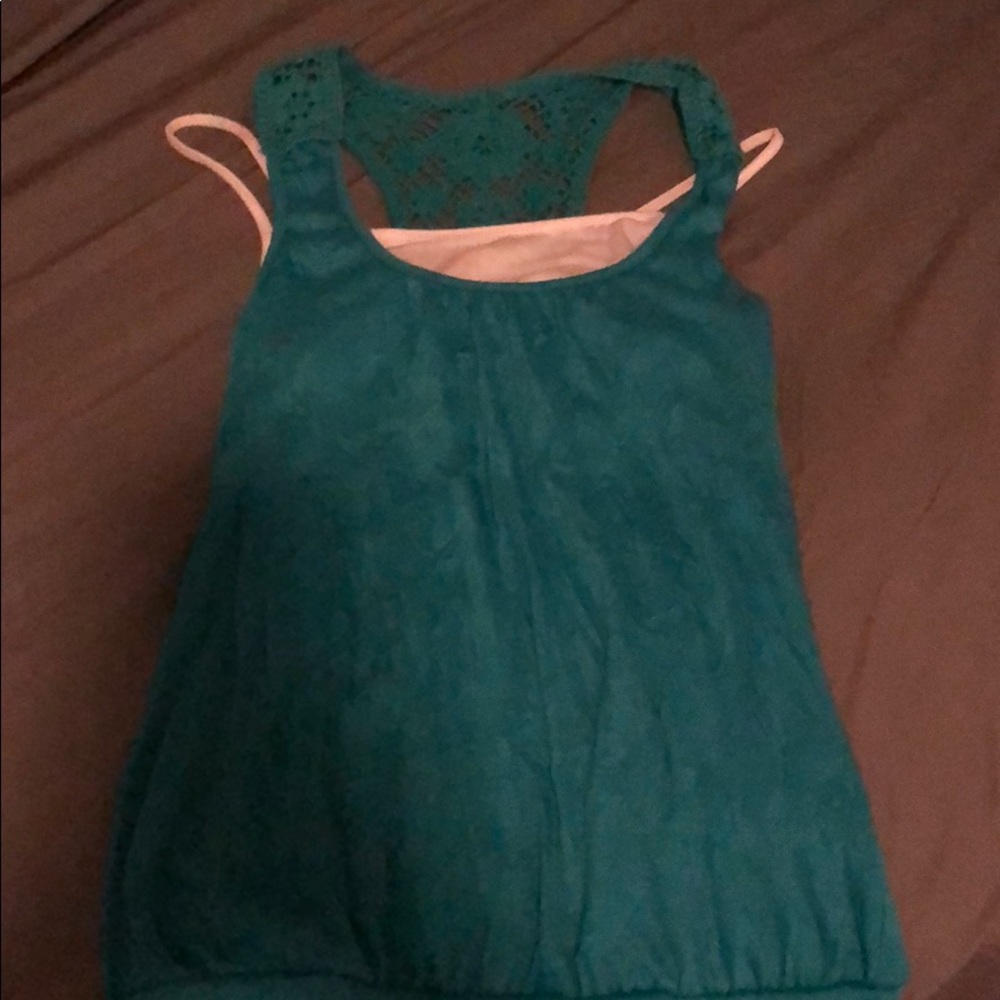 Tank top built in bra
